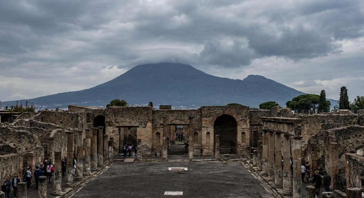 Billet combiné Herculanum et Vésuve