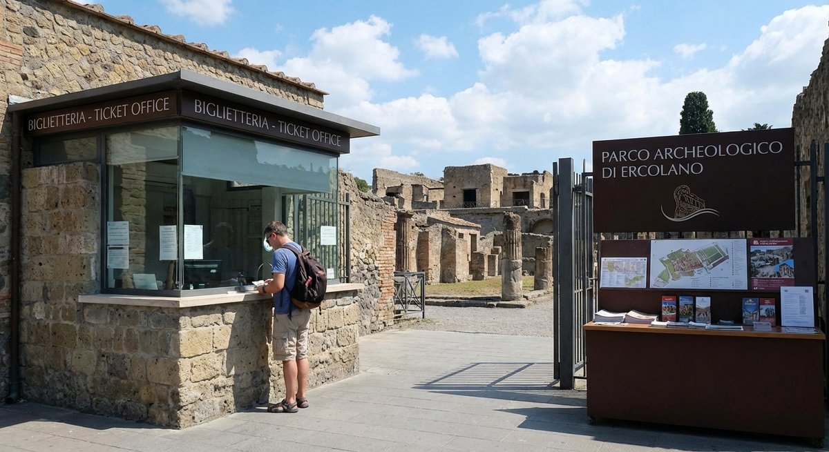 Acheter billet Herculanum sur place