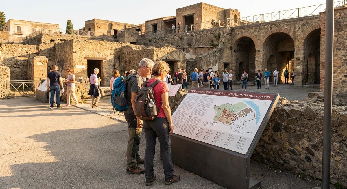 Durée de visite Herculanum